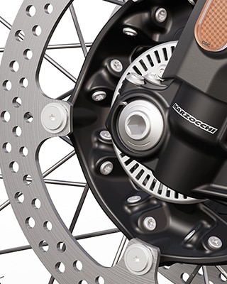 The brake system with ABS Pro for the R 12 G/S from BMW Motorrad