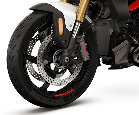 Design option wheels on the R 1300 R from BMW Motorrad