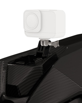 M Carbon tail-hump cover for the S 1000 RR