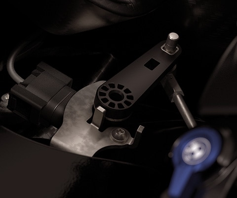 The steering angle sensor of the S 1000 RR