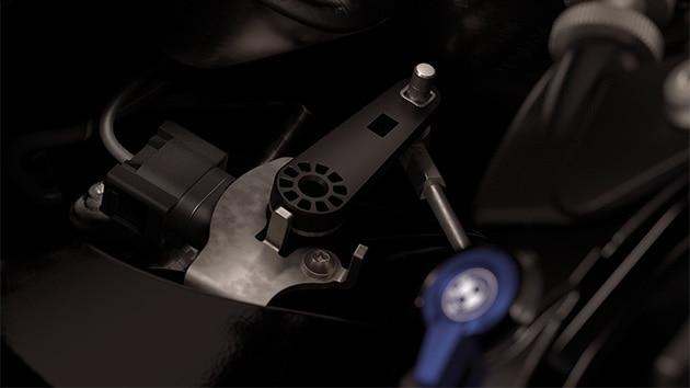 The steering angle sensor of the S 1000 RR