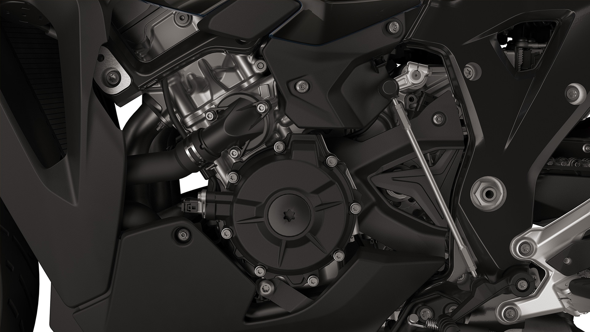 The engine of the S 1000 XR